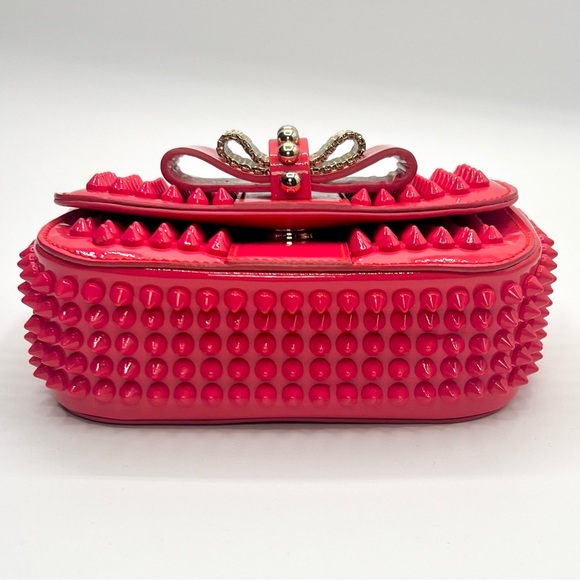 Christian Louboutin Mini Sweet Charity Crossbody Bag with Studded Spikes - EUC - Picture 7 of 15